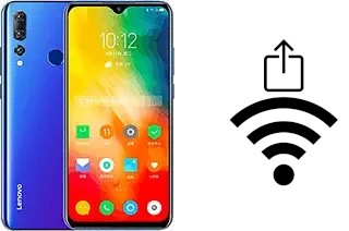 How to generate a QR code with the Wi-Fi password on a Lenovo K6 Enjoy