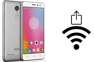 How to generate a QR code with the Wi-Fi password on a Lenovo K6