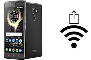 How to generate a QR code with the Wi-Fi password on a Lenovo K8 Note