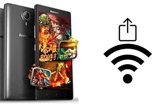 How to generate a QR code with the Wi-Fi password on a Lenovo K80