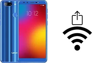 How to generate a QR code with the Wi-Fi password on a Lenovo K9