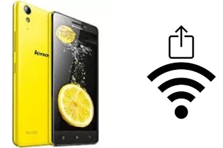 How to generate a QR code with the Wi-Fi password on a Lenovo K3