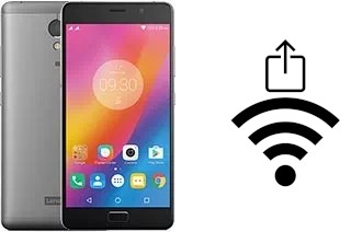 How to generate a QR code with the Wi-Fi password on a Lenovo P2