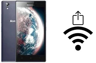 How to generate a QR code with the Wi-Fi password on a Lenovo P70