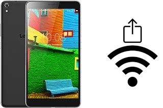 How to generate a QR code with the Wi-Fi password on a Lenovo Phab