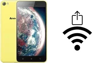 How to generate a QR code with the Wi-Fi password on a Lenovo S60