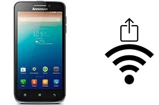 How to generate a QR code with the Wi-Fi password on a Lenovo S650