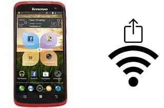 How to generate a QR code with the Wi-Fi password on a Lenovo S820