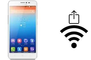 How to generate a QR code with the Wi-Fi password on a Lenovo S850