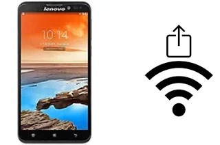 How to generate a QR code with the Wi-Fi password on a Lenovo S939