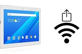 How to generate a Wi-Fi QR code on an Lenovo Tab 4 10