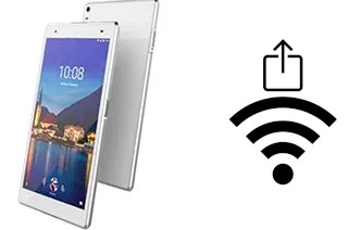 How to generate a QR code with the Wi-Fi password on a Lenovo Tab 4 8 Plus