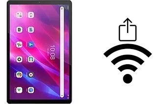 How to generate a Wi-Fi QR code on an Lenovo Tab K10