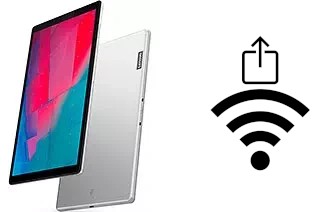 How to generate a Wi-Fi QR code on an Lenovo Tab M10 HD Gen 2