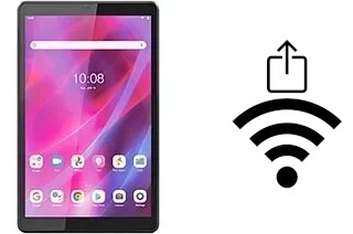 How to generate a Wi-Fi QR code on an Lenovo Tab M8 (3rd Gen)