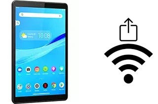 How to generate a QR code with the Wi-Fi password on a Lenovo Tab M8 (HD)