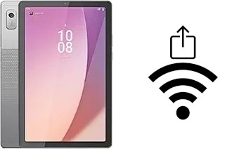 How to generate a Wi-Fi QR code on an Lenovo Tab M9