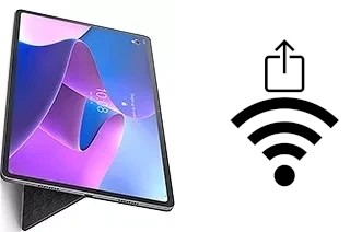 How to generate a Wi-Fi QR code on an Lenovo Tab P12 Pro