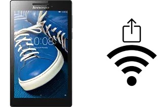 How to generate a Wi-Fi QR code on an Lenovo Tab 2 A7-20