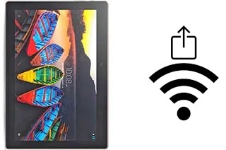 How to generate a Wi-Fi QR code on an Lenovo Tab3 10