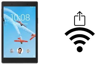 How to generate a Wi-Fi QR code on an Lenovo Tab4 8