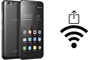 How to generate a QR code with the Wi-Fi password on a Lenovo Vibe C