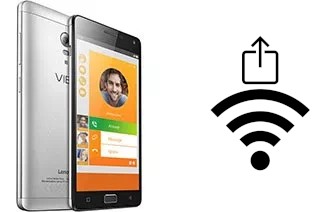 How to generate a QR code with the Wi-Fi password on a Lenovo Vibe P1