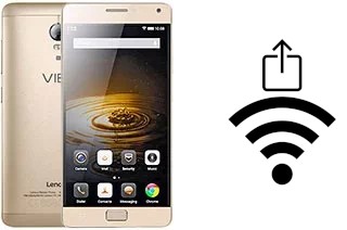 How to generate a QR code with the Wi-Fi password on a Lenovo Vibe P1 Turbo