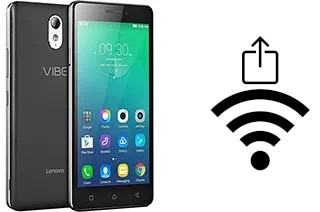 How to generate a QR code with the Wi-Fi password on a Lenovo Vibe P1m