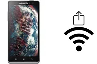 How to generate a Wi-Fi QR code on an Lenovo Vibe Z K910