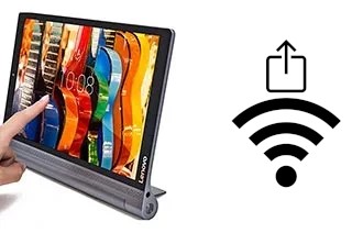 How to generate a QR code with the Wi-Fi password on a Lenovo Yoga Tab 3 Pro