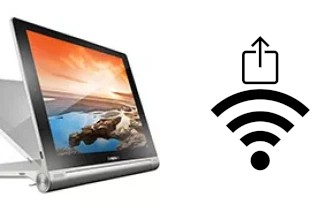 How to generate a Wi-Fi QR code on an Lenovo Yoga Tablet 10 HD+