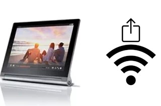 How to generate a QR code with the Wi-Fi password on a Lenovo Yoga Tablet 2 8.0