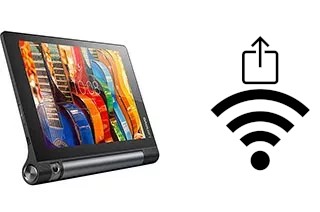 How to generate a QR code with the Wi-Fi password on a Lenovo Yoga Tab 3 8.0