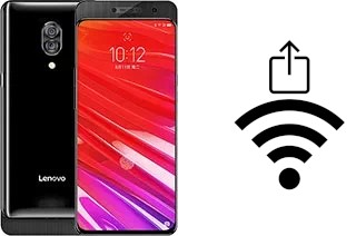 How to generate a QR code with the Wi-Fi password on a Lenovo Z5 Pro