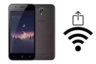 How to generate a QR code with the Wi-Fi password on a Lephone W12