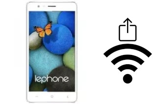 How to generate a QR code with the Wi-Fi password on a Lephone W7 Plus