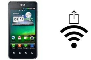 How to generate a QR code with the Wi-Fi password on a LG Optimus 2X