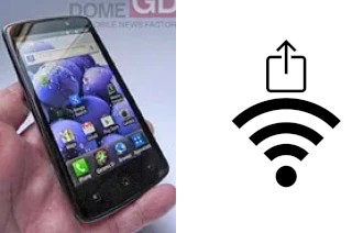 How to generate a QR code with the Wi-Fi password on a LG Optimus LTE