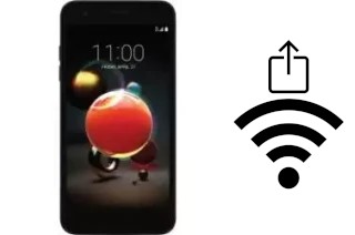 How to generate a Wi-Fi QR code on an LG Aristo 2 Plus