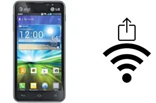 How to generate a Wi-Fi QR code on an LG Escape P870