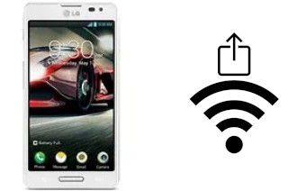 How to generate a QR code with the Wi-Fi password on a LG Optimus F7