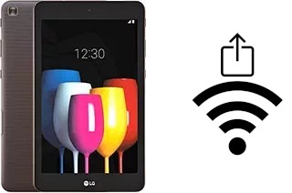 How to generate a Wi-Fi QR code on an LG G Pad IV 8.0 FHD