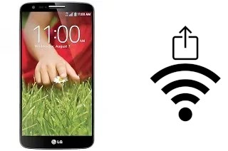 How to generate a QR code with the Wi-Fi password on a LG G2