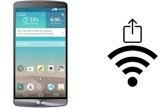 How to generate a QR code with the Wi-Fi password on a LG G3