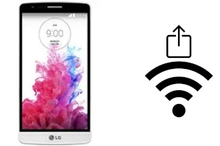 How to generate a QR code with the Wi-Fi password on a LG G3 S