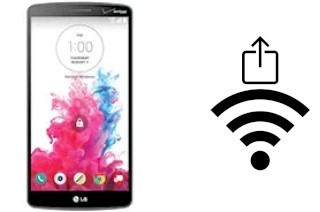 How to generate a QR code with the Wi-Fi password on a LG G3 (CDMA)