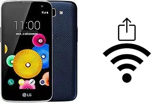 How to generate a QR code with the Wi-Fi password on a LG K4