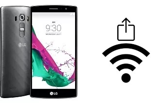 How to generate a QR code with the Wi-Fi password on a LG G4 Beat