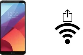 How to generate a QR code with the Wi-Fi password on a LG G6+